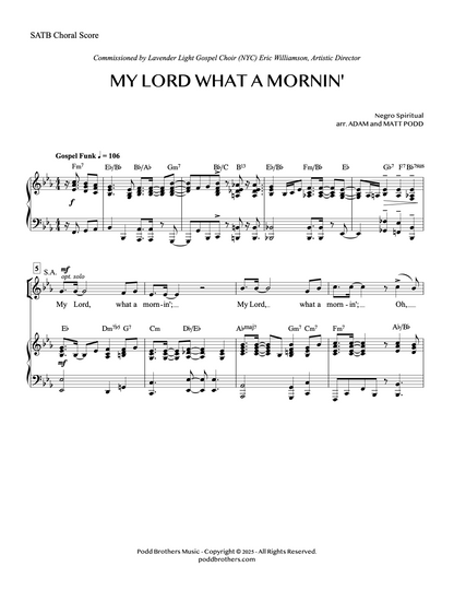 My Lord, What a Mornin'