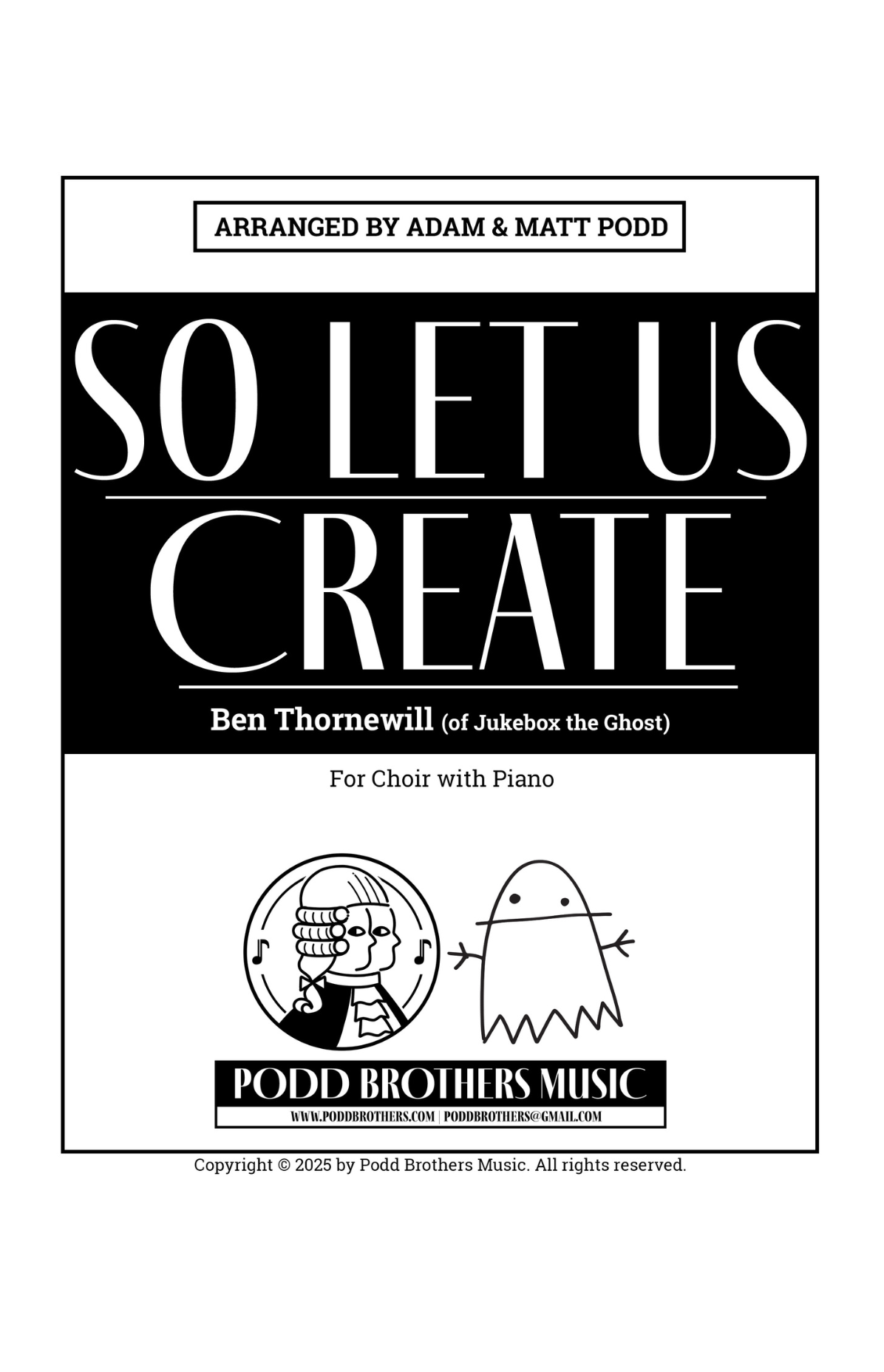 So Let Us Create – Podd Brothers Music