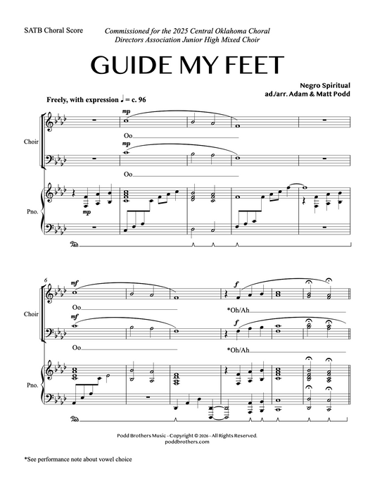 Guide My Feet